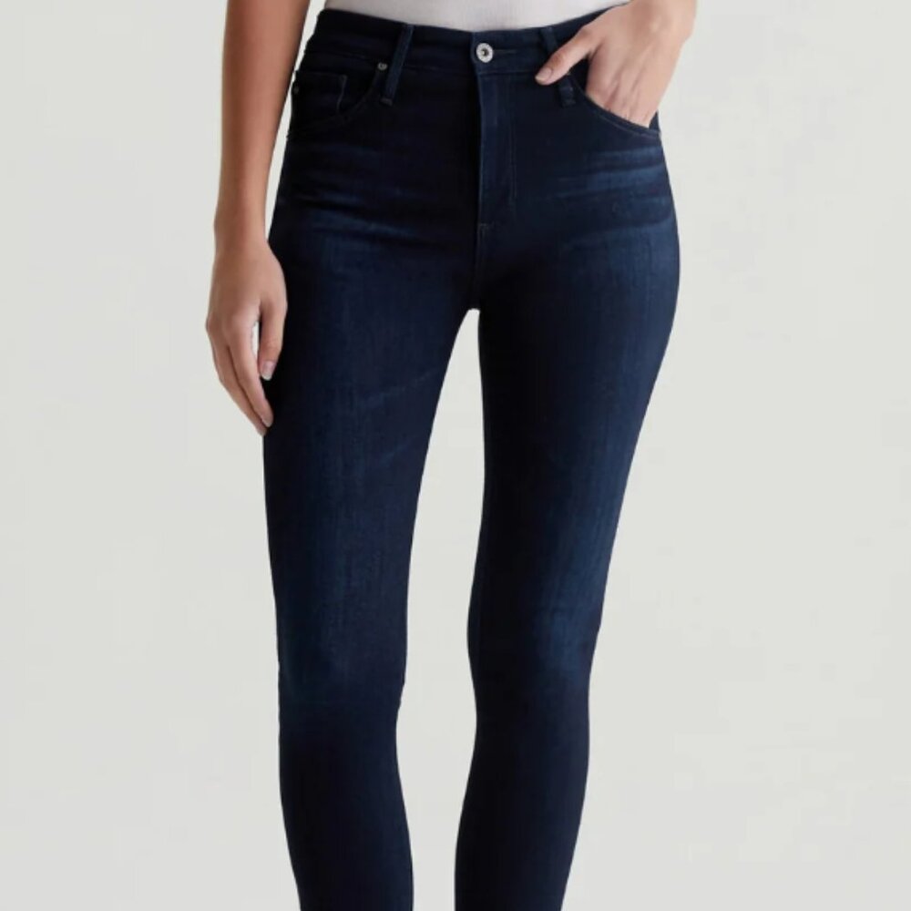 AG Everett Slim Straight Indigo Blue Jeans